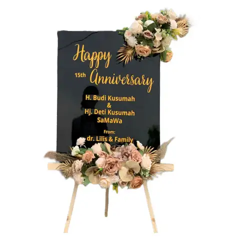 Papan Bunga Akrilik Blerong